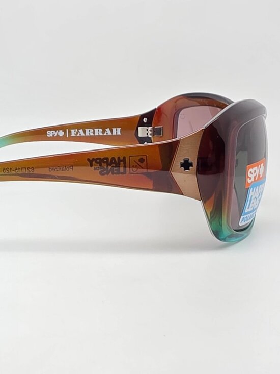 Spy Optic Farrah Mint Chip Fade Frame Polarized Bronze Happy Lens Sunglasses main image 5